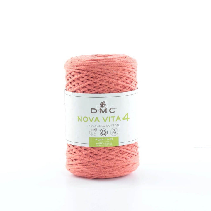 DMC Nova Vita 4 - Makramee Garn, Farbe 15 Saumon – Baumwolle und Polyester bei Lieblingsgarn