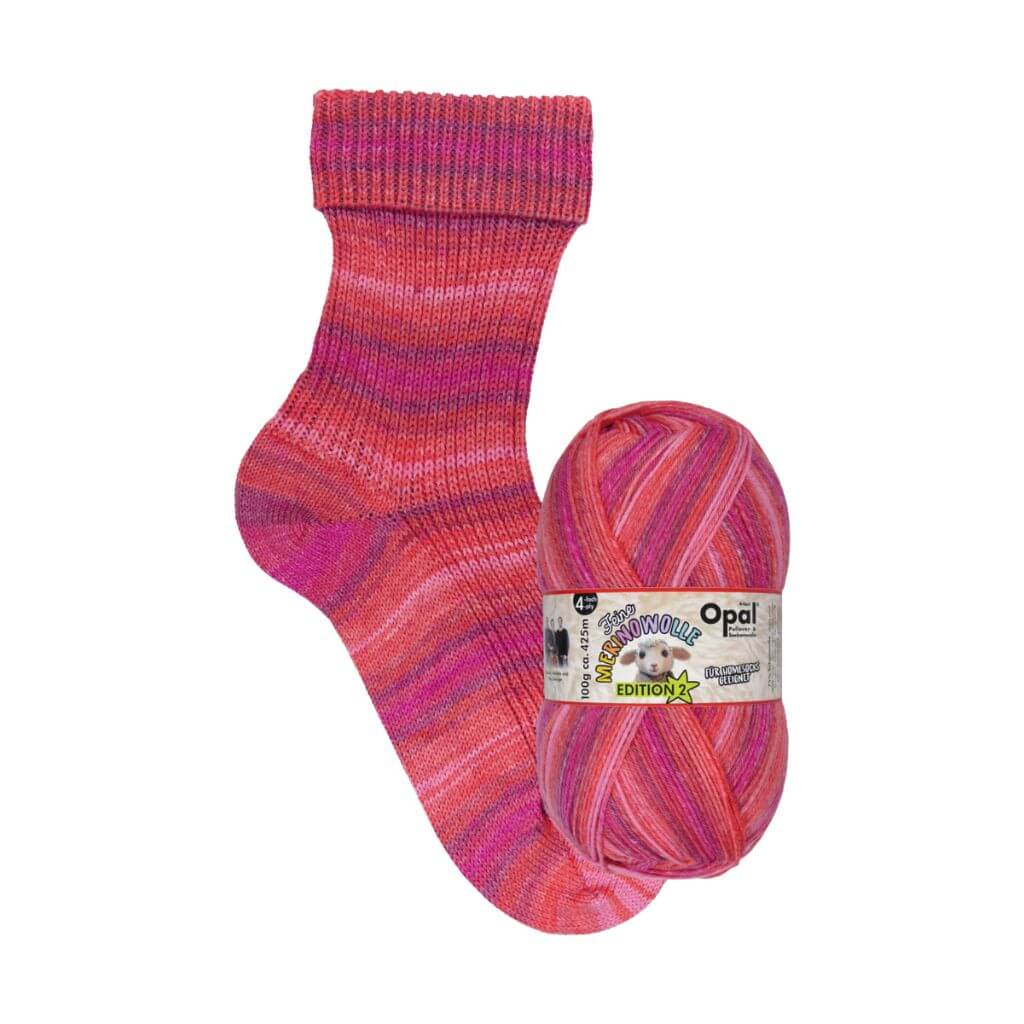 Opal 4-fädig Feine Merinowolle - Edition 2, Farbe 11631 fluffig – Merino, Schurwolle und Synthetik bei Lieblingsgarn