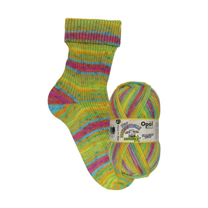 Opal 4-fädig Feine Merinowolle - Edition 2, Farbe 11632 mollig – Merino, Schurwolle und Synthetik bei Lieblingsgarn