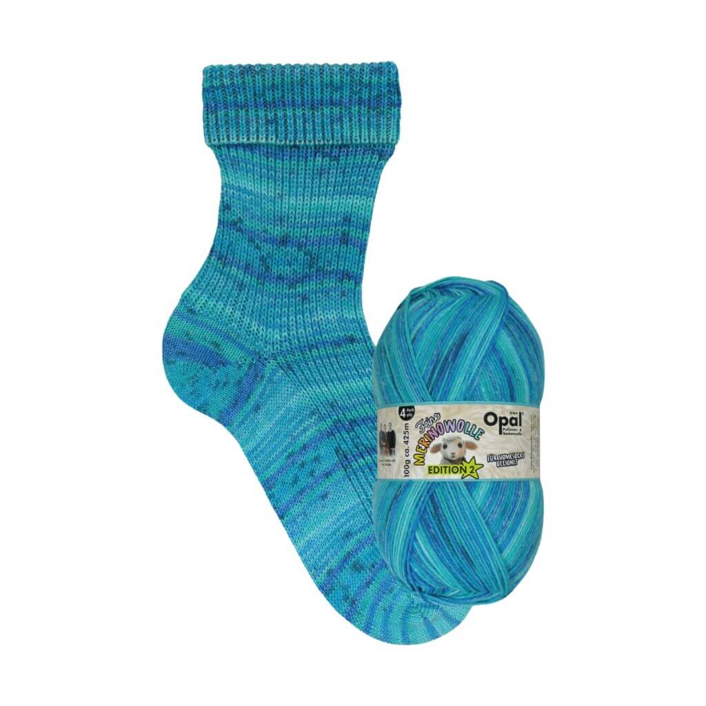 Opal 4-fädig Feine Merinowolle - Edition 2, Farbe 11633 weich – Merino, Schurwolle und Synthetik bei Lieblingsgarn