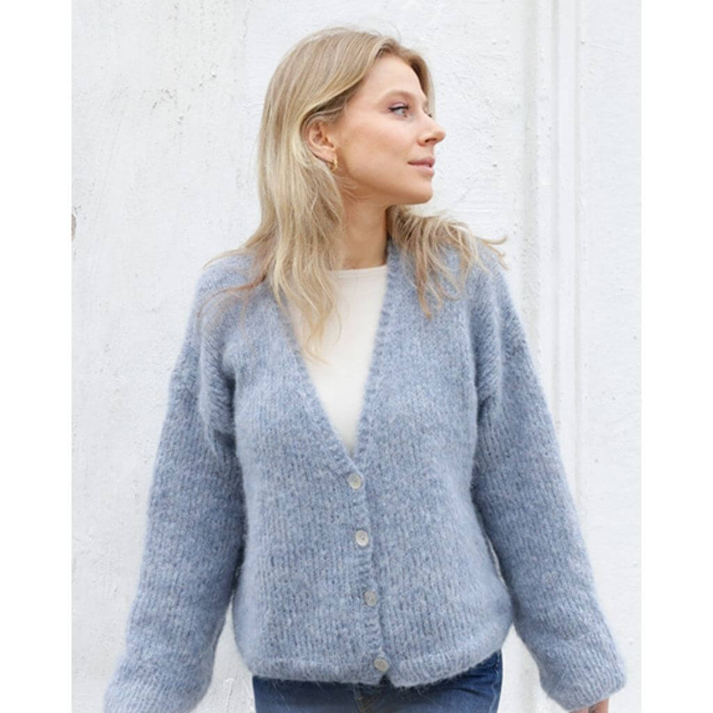 Drops Design Pattern Damen Jacke Open Sky Cardigan Strickanleitung - Drops (PDF) bei bei bei bei Lieblingsgarn