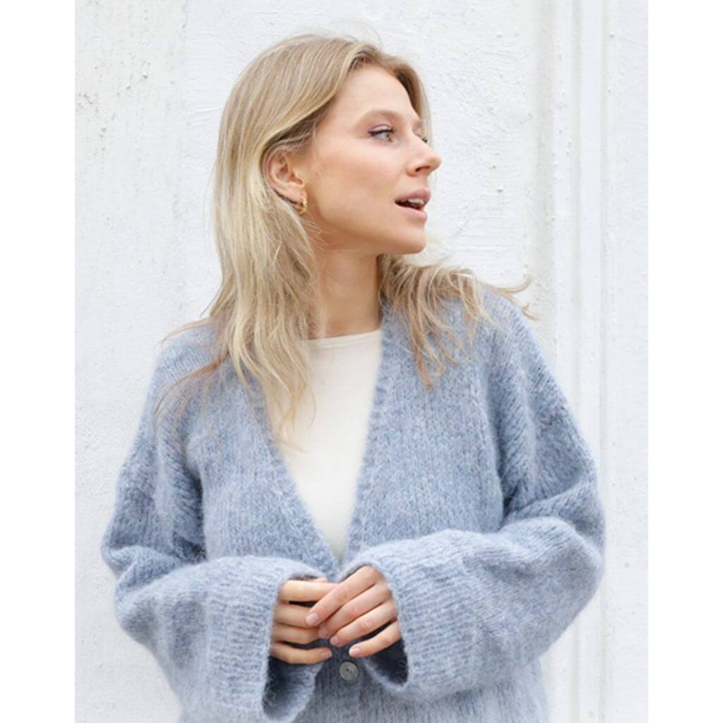 Drops Design Pattern Damen Jacke Open Sky Cardigan Strickanleitung - Drops (PDF) bei bei bei bei Lieblingsgarn