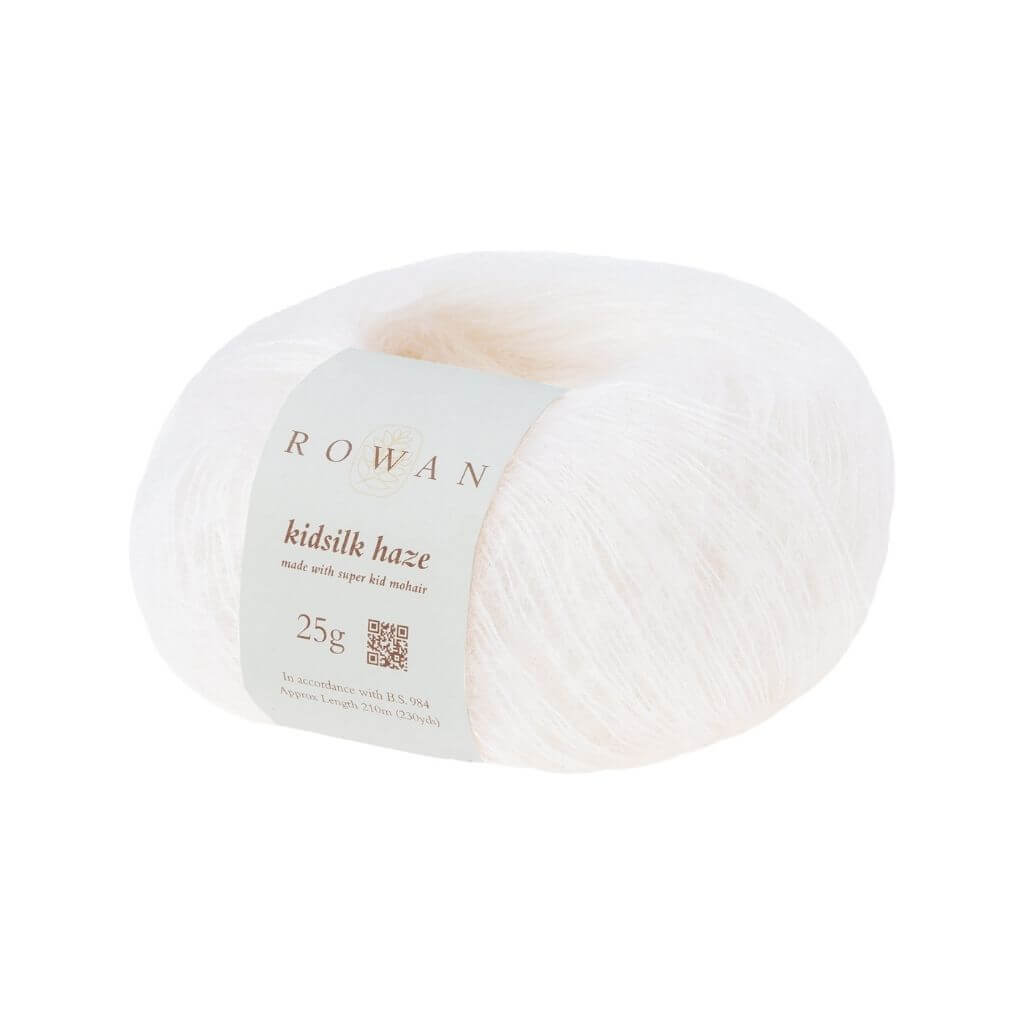 Rowan Kidsilk Haze, Farbe 612 white – Mohair und Seide bei Lieblingsgarn
