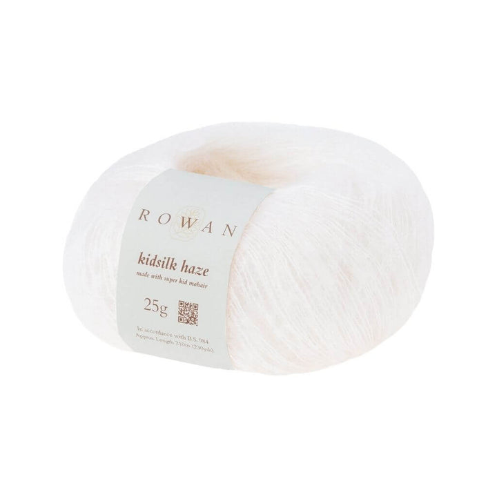 Rowan Kidsilk Haze, Farbe 612 white – Mohair und Seide bei Lieblingsgarn