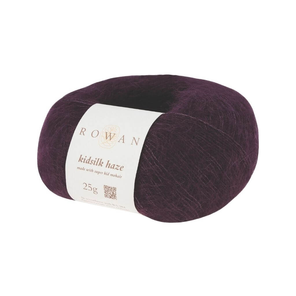 Rowan Kidsilk Haze, Farbe 641 blackcurannt – Mohair und Seide bei Lieblingsgarn