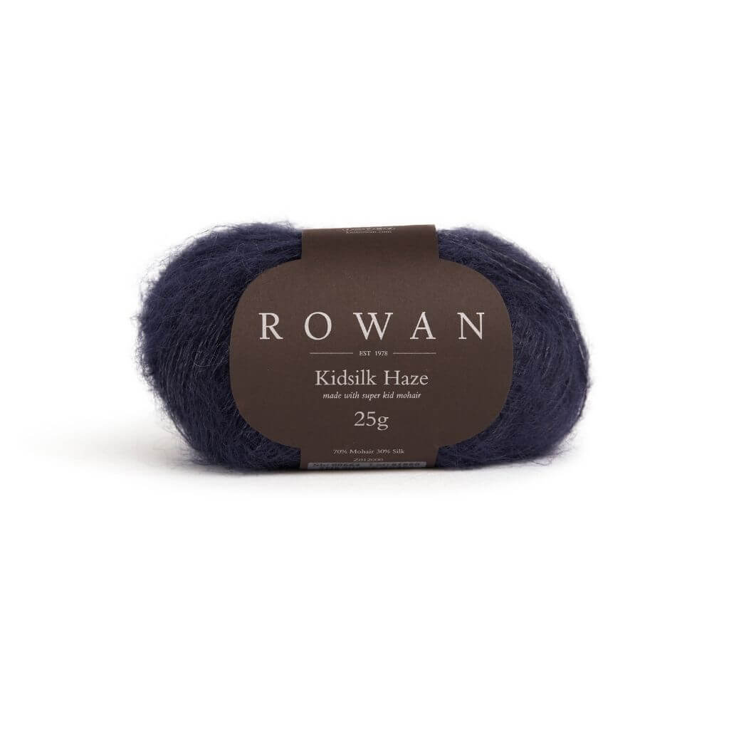 Rowan Kidsilk Haze, Farbe 708 Navy – Mohair und Seide bei Lieblingsgarn
