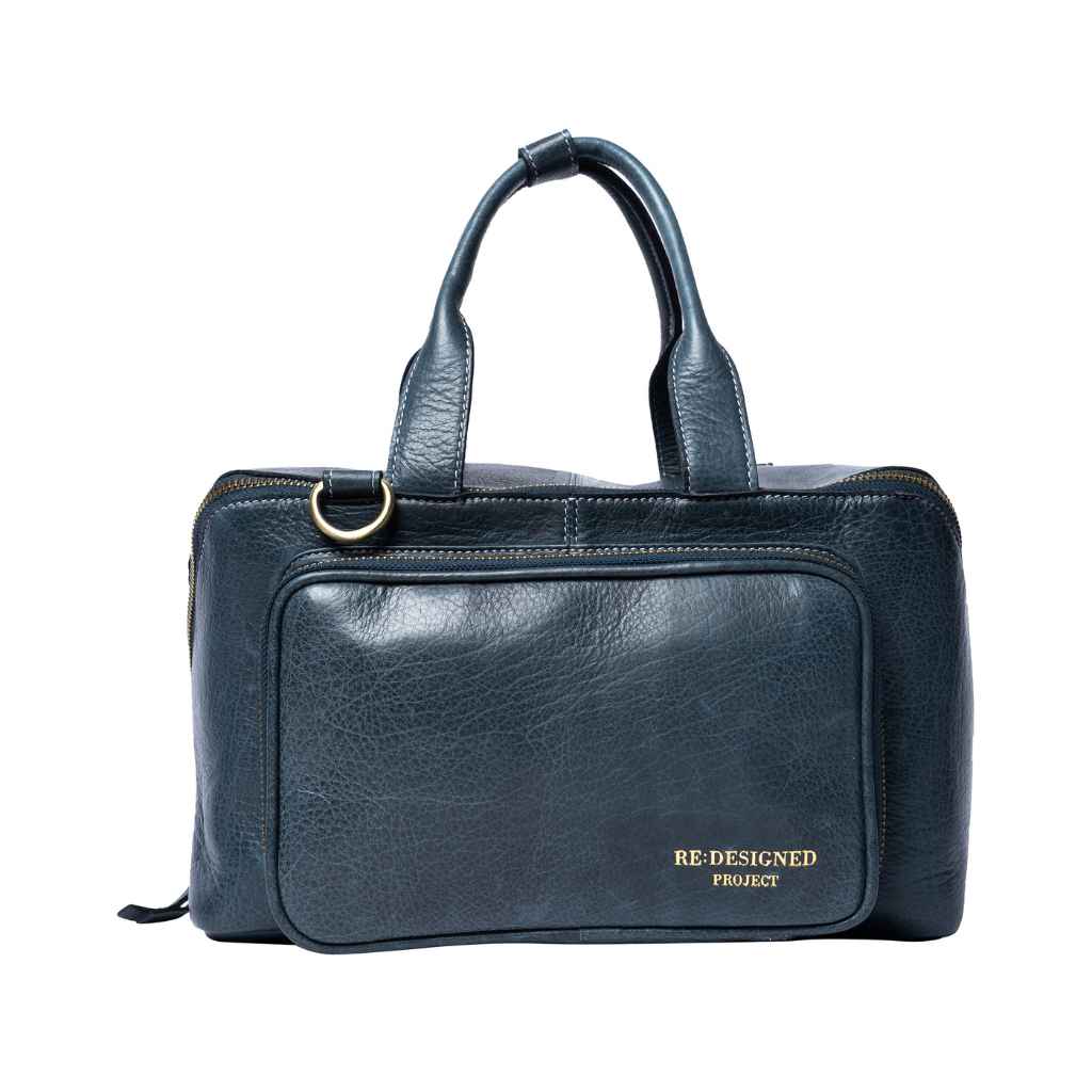 Re:Designed Project 39, Farbe Sapphire Blue – Leder bei Lieblingsgarn