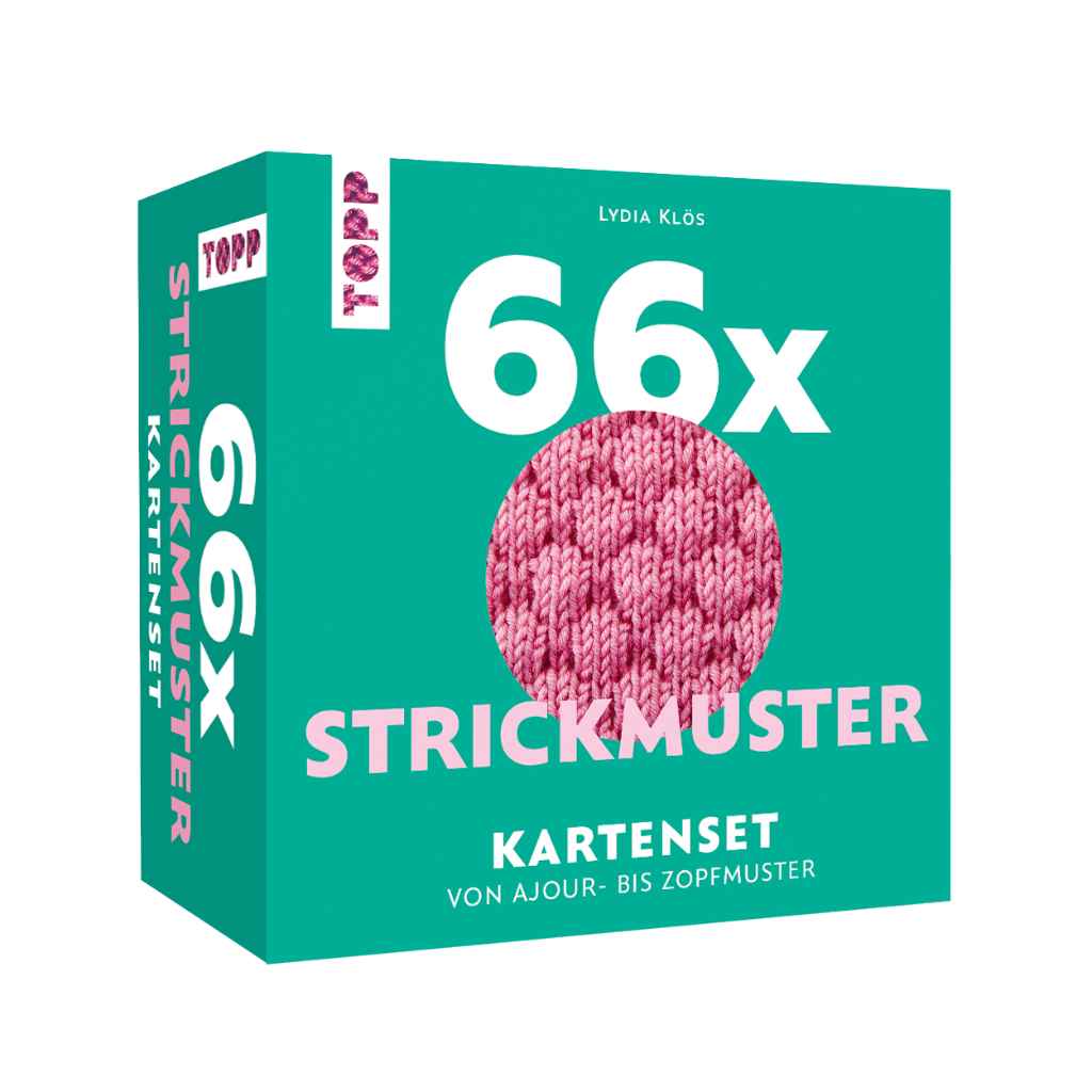 Topp DIY - 66x Strickmuster Kartenset bei bei bei bei Lieblingsgarn