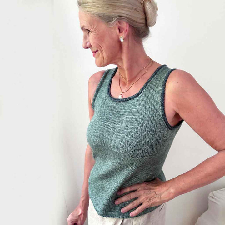 Hinterm Stein Pattern Top 2Basic Top Strickanleitung - Hinterm Stein (PDF) bei bei bei bei Lieblingsgarn