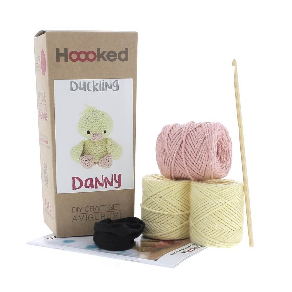 Hoooked Amigurumi Duckling Danny Häkelset - Hoooked bei bei bei bei Lieblingsgarn