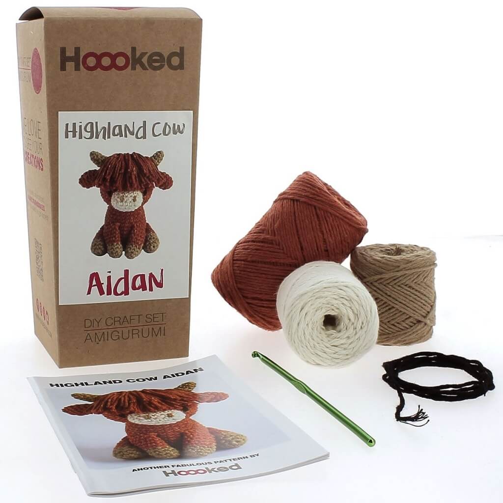 Hoooked DIY Amigurumi Hochland Ring Aidan bei bei bei bei bei bei bei bei Lieblingsgarn