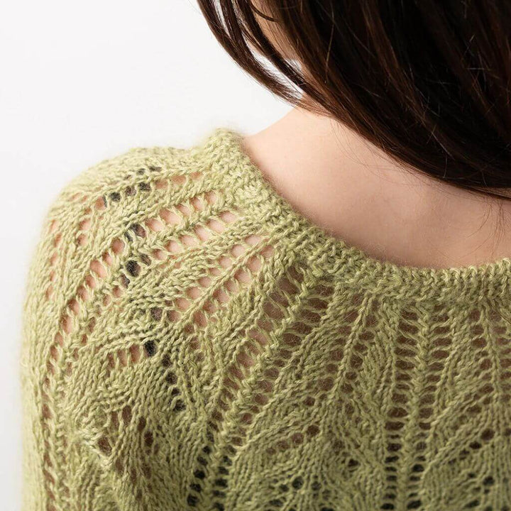 Pascuali Pattern Strickjacke Eyed Fern Strickanleitung - Pascuali (PDF) bei bei bei bei bei bei bei bei Lieblingsgarn