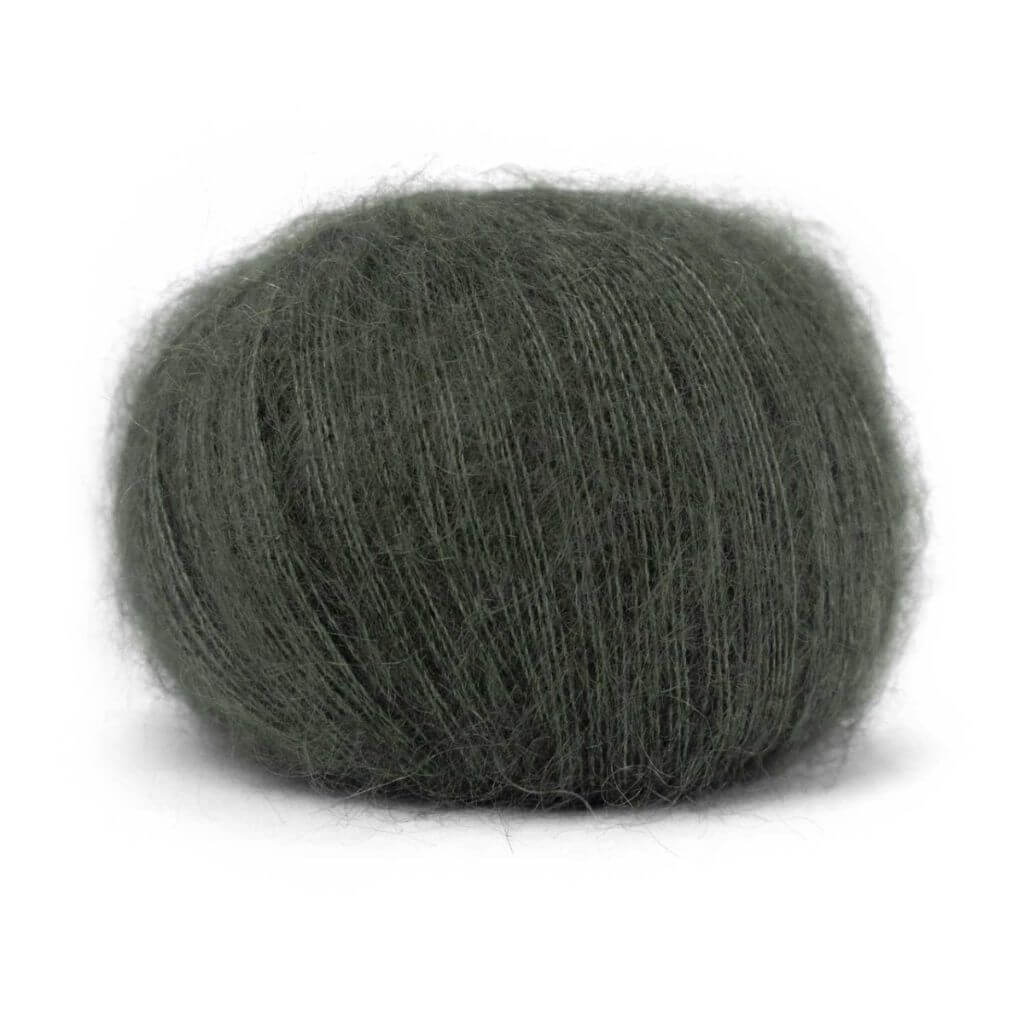 Pascuali Mohair Bliss, Farbe 804 Oliv – Mohair und Seide bei Lieblingsgarn