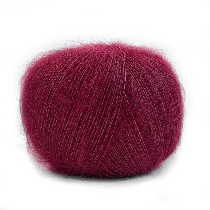 Pascuali Mohair Bliss, Farbe 832 Kirsche – Mohair und Seide bei Lieblingsgarn