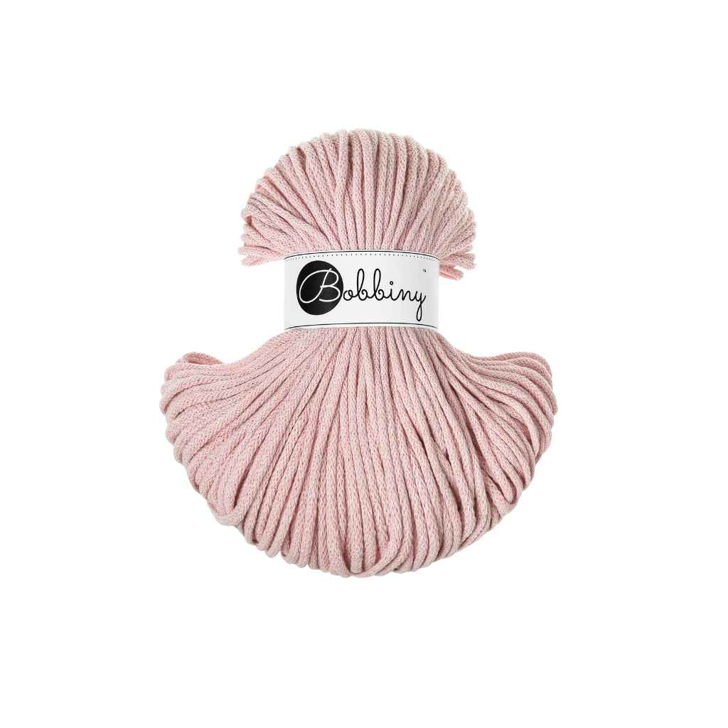 Bobbiny Classic Kordel 4mm x 100m, Farbe Pastel Pink bei Lieblingsgarn