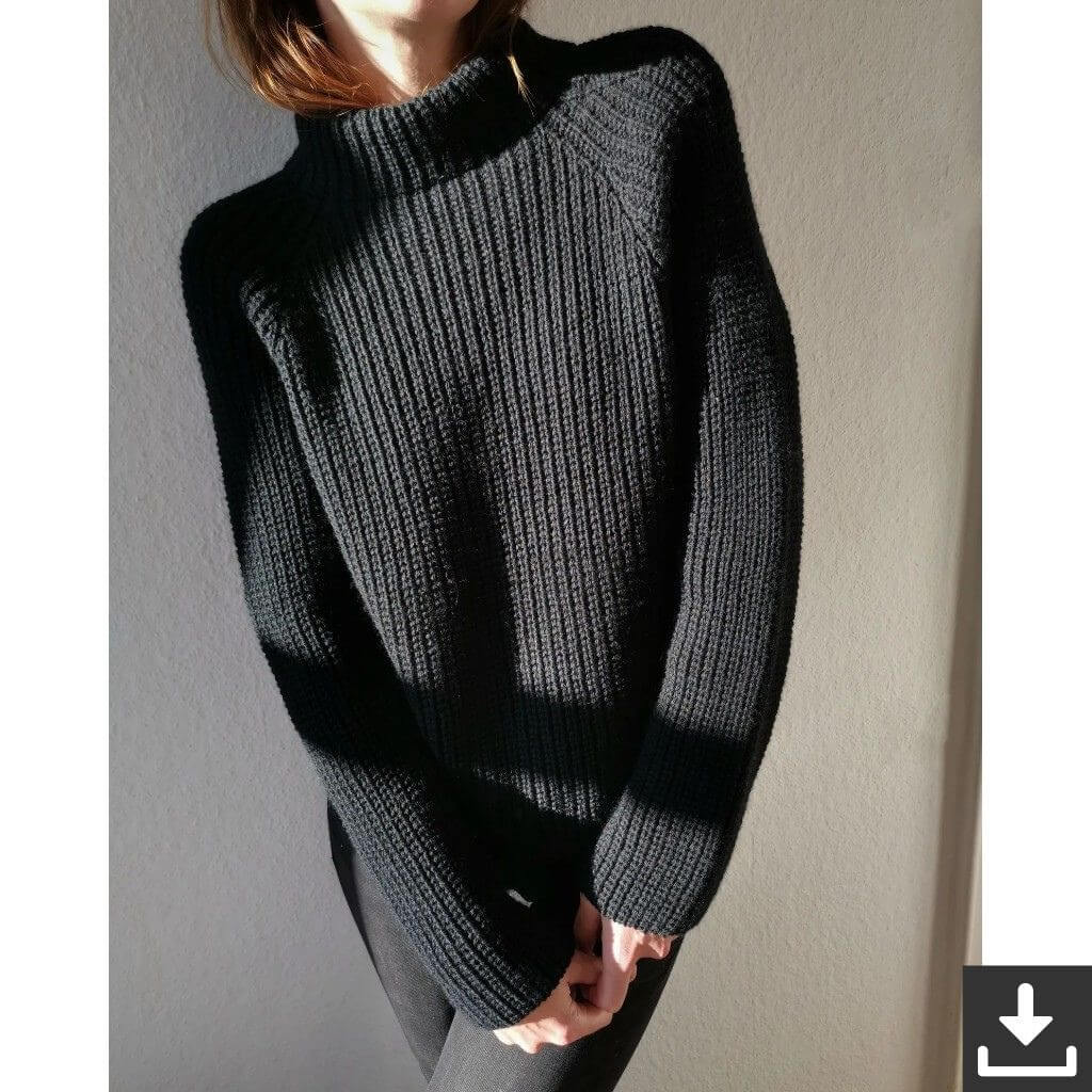 Paulastrickt Pattern Raglanpullover JURI Sweater Strickanleitung - Paula strickt (PDF) bei bei bei bei bei bei Lieblingsgarn
