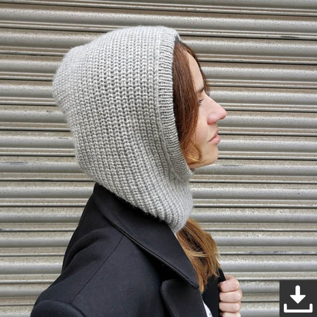 Paulastrickt Pattern Kapuze NOMAD Hood Strickanleitung - Paulastrickt (PDF) bei bei bei bei Lieblingsgarn