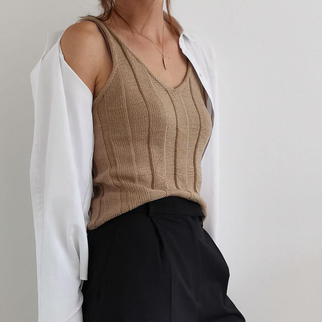 Paulastrickt Pattern Cécile Top Strickanleitung - Paulastrickt (PDF) bei bei bei bei bei bei bei bei Lieblingsgarn