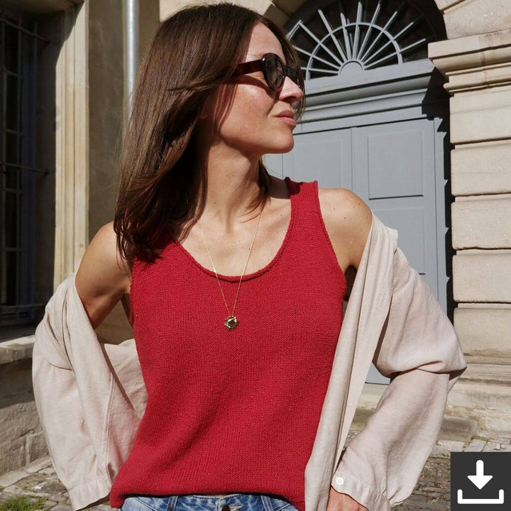 Paulastrickt Pattern Giséle Top Strickanleitung - Paulastrickt (PDF) bei bei bei bei bei bei bei bei Lieblingsgarn