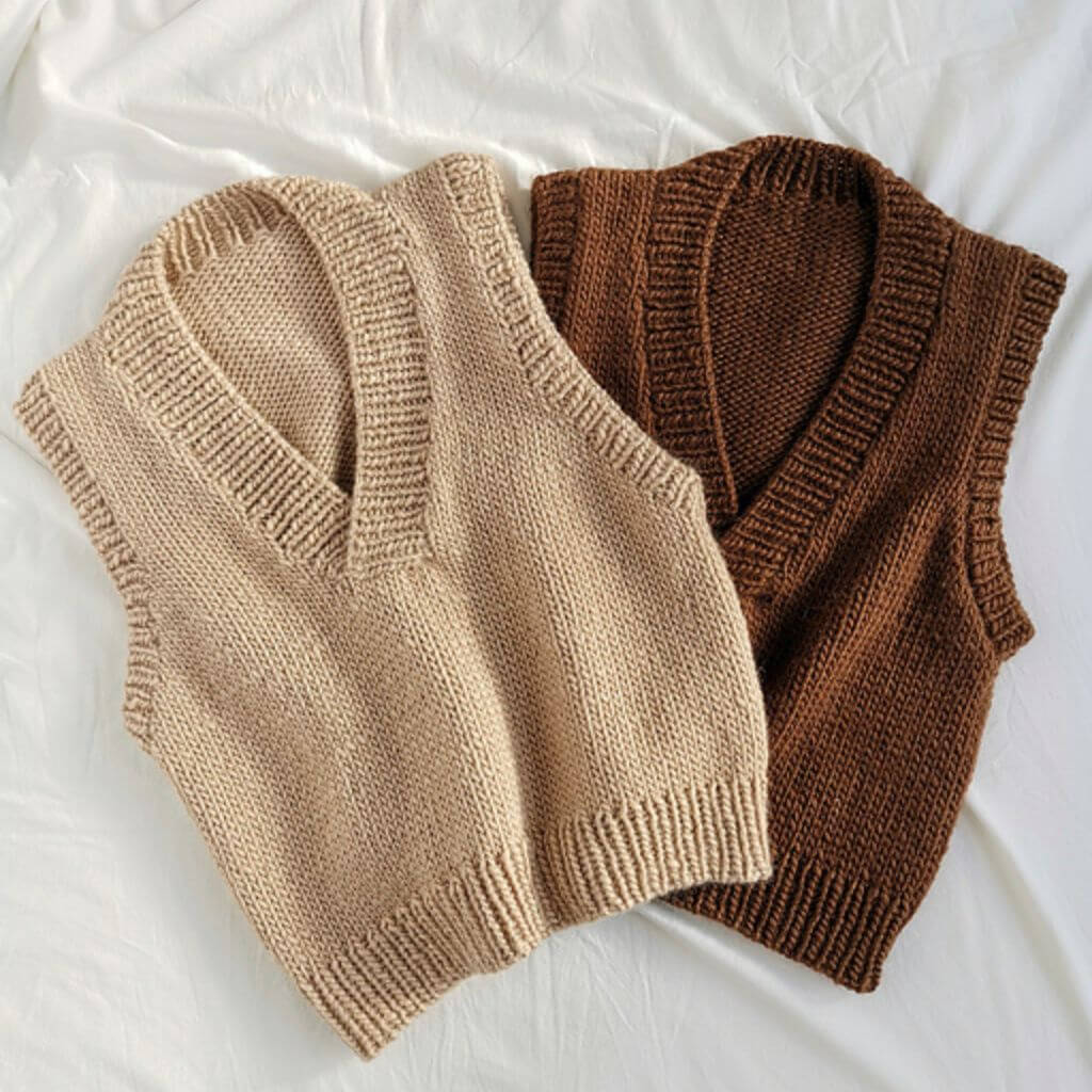 Paulastrickt Pattern Pullunder Mara Vest Strickanleitung - Paulstrickt (PDF) bei bei bei bei bei bei bei bei Lieblingsgarn