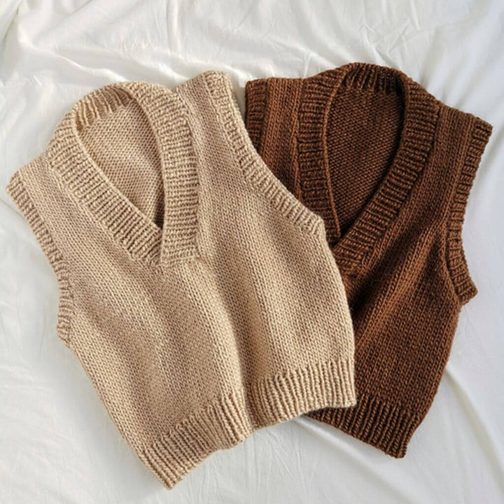 Paulastrickt Pattern Pullunder Mara Vest Strickanleitung - Paulstrickt (PDF) bei bei bei bei bei bei bei bei Lieblingsgarn