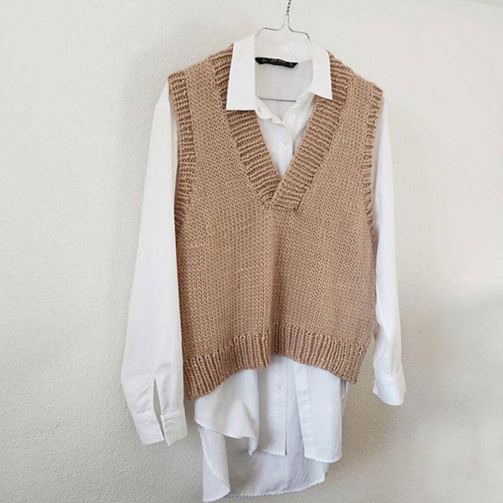 Paulastrickt Pattern Pullunder Mara Vest Strickanleitung - Paulstrickt (PDF) bei bei bei bei bei bei bei bei Lieblingsgarn