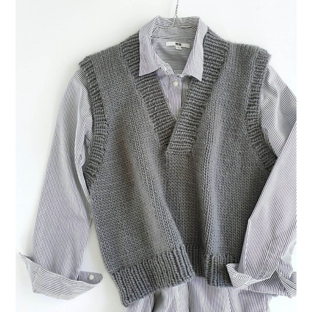 Paulastrickt Pattern Pullunder Mara Vest Strickanleitung - Paulstrickt (PDF) bei bei bei bei bei bei bei bei Lieblingsgarn
