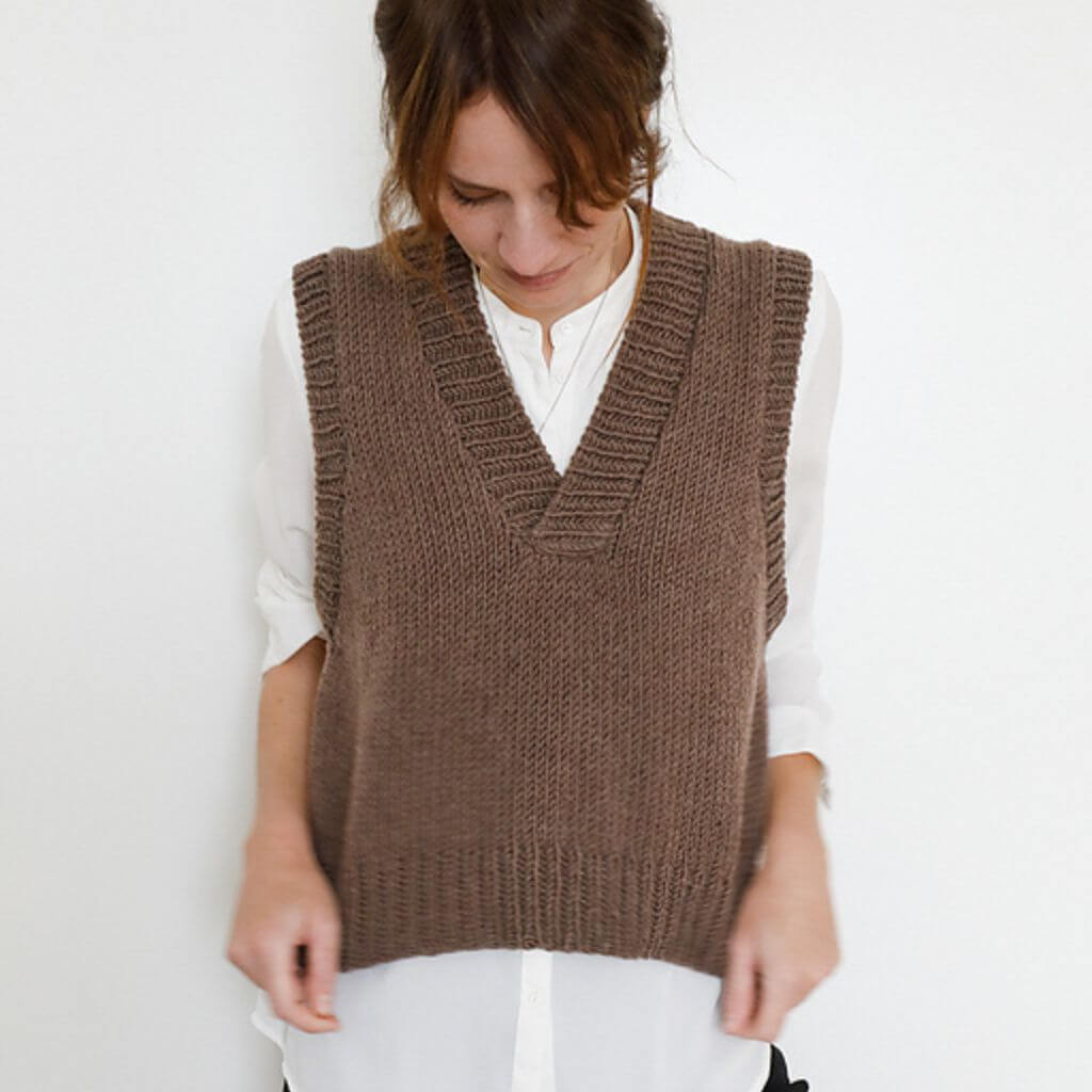 Paulastrickt Pattern Pullunder Mara Vest Strickanleitung - Paulstrickt (PDF) bei bei bei bei bei bei bei bei Lieblingsgarn