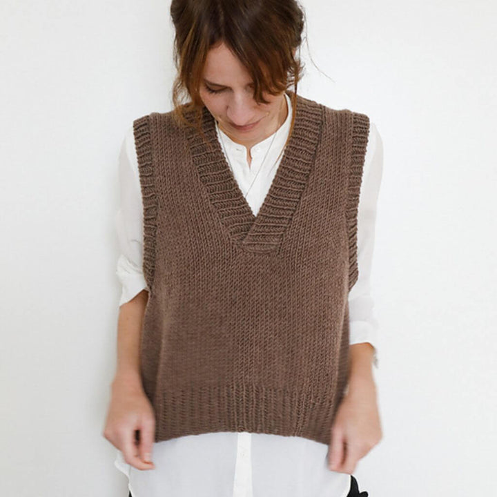 Paulastrickt Pattern Pullunder Mara Vest Strickanleitung - Paulstrickt (PDF) bei bei bei bei bei bei bei bei Lieblingsgarn