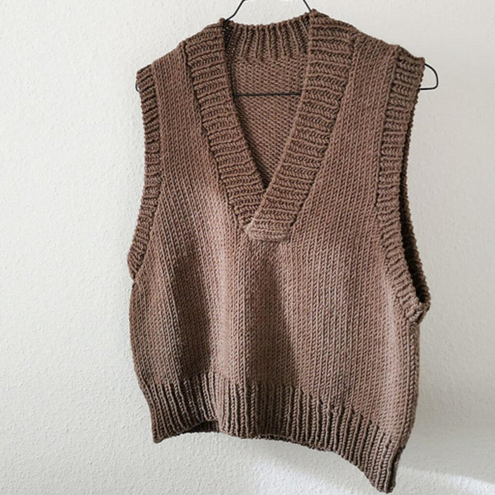 Paulastrickt Pattern Pullunder Mara Vest Strickanleitung - Paulstrickt (PDF) bei bei bei bei bei bei bei bei Lieblingsgarn