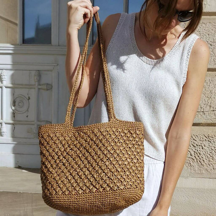 Paulastrickt Pattern Riviera Tasche Häkelanleitung - Paulastrickt (PDF) bei bei bei bei Lieblingsgarn