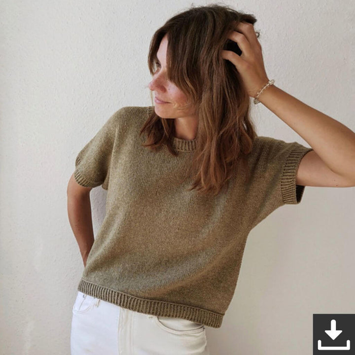 Paulastrickt Pattern Sonya Shirt Strickanleitung - Paulstrickt (PDF) bei bei bei bei Lieblingsgarn