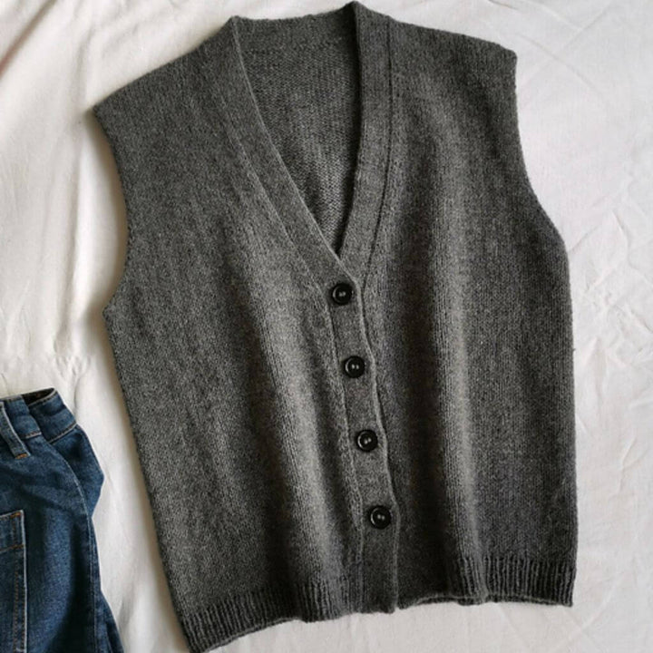 Paulastrickt Pattern Weste Toni Vest Strickanleitung - Paulstrickt (PDF) bei bei bei bei bei bei bei bei Lieblingsgarn