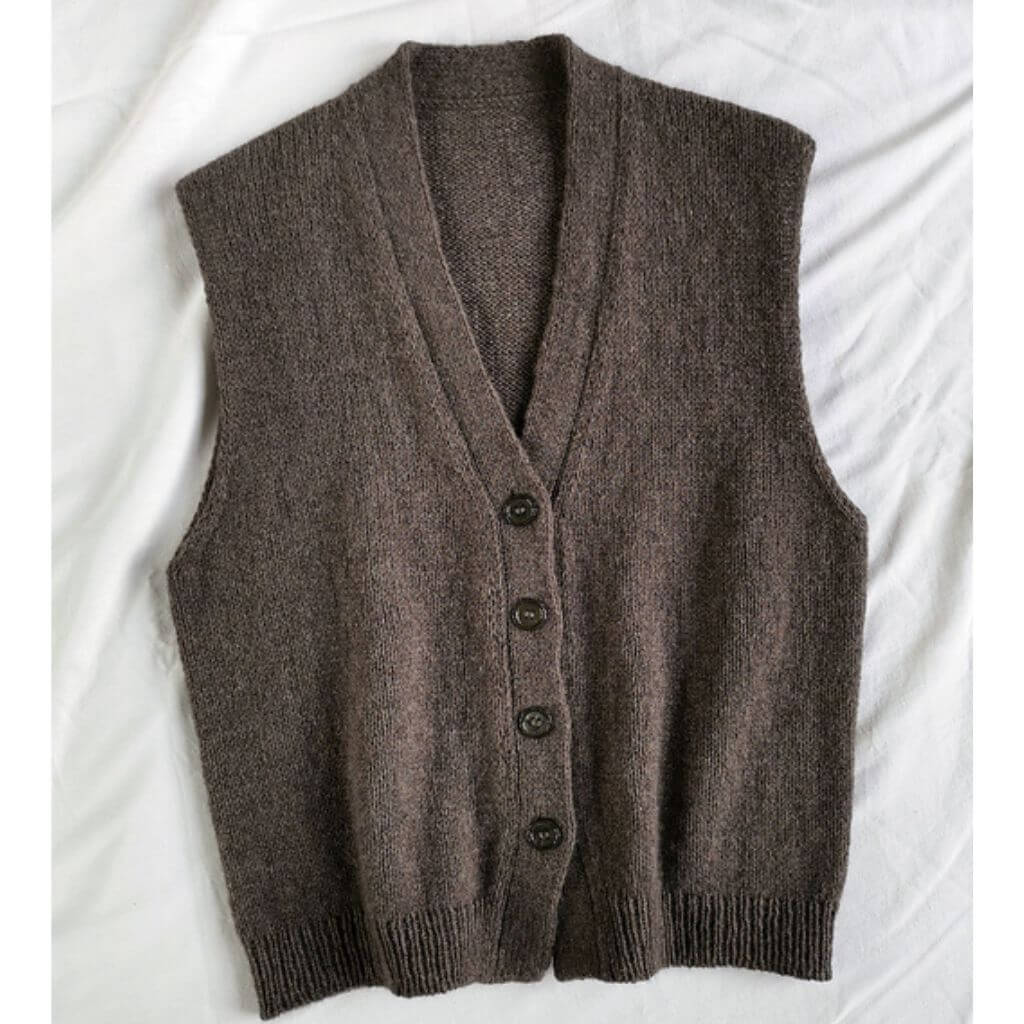 Paulastrickt Pattern Weste Toni Vest Strickanleitung - Paulstrickt (PDF) bei bei bei bei bei bei bei bei Lieblingsgarn