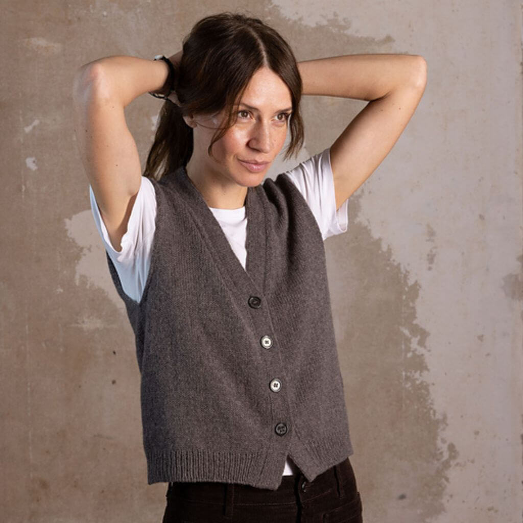 Paulastrickt Pattern Weste Toni Vest Strickanleitung - Paulstrickt (PDF) bei bei bei bei bei bei bei bei Lieblingsgarn