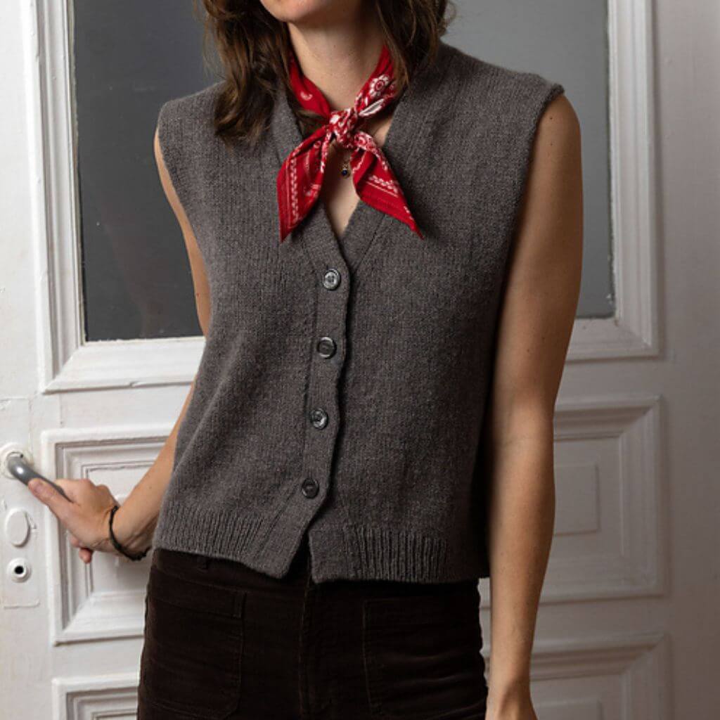 Paulastrickt Pattern Weste Toni Vest Strickanleitung - Paulstrickt (PDF) bei bei bei bei bei bei bei bei Lieblingsgarn