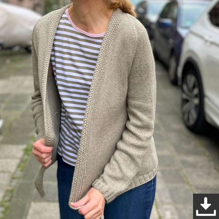 Strickauszeit Penna Cardigan Strickanleitung - Strickauszeit (PDF) bei bei bei bei Lieblingsgarn