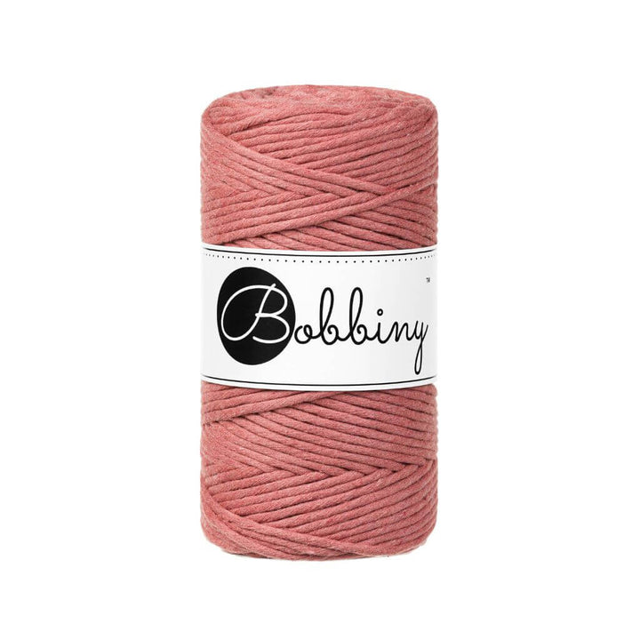 Bobbiny Makramee Garn 3mm, Farbe Peony – Baumwolle bei Lieblingsgarn
