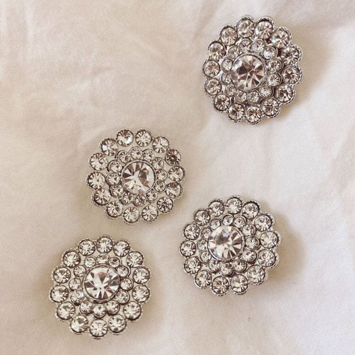 PetiteKnit Bling Knöpfe 4 Stück bei bei bei bei Lieblingsgarn