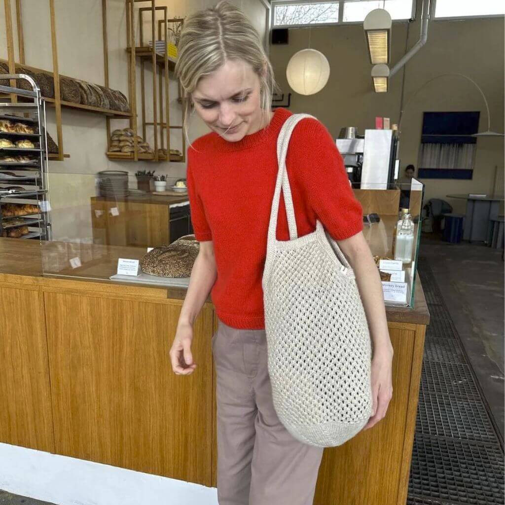 PetiteKnit Pattern Tasche Breeze Bag Strickanleitung - PetiteKnit (Heft) bei bei bei bei Lieblingsgarn