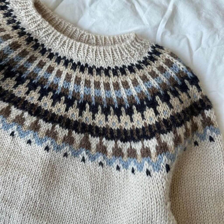 PetiteKnit Pattern Kinderpullover Celeste Sweater Junior Strickanleitung - PetiteKnit (Heft) bei bei bei bei Lieblingsgarn