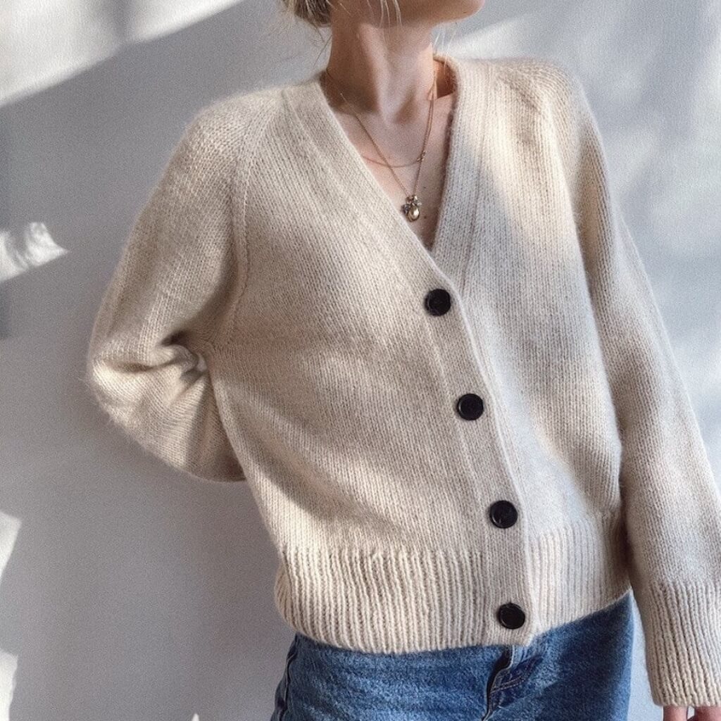 PetiteKnit Pattern Champagne Cardigan Strickanleitung - PetiteKnit (Heft) bei bei bei bei Lieblingsgarn
