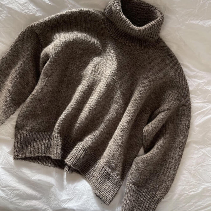PetiteKnit Pattern Pullover Chestnut Sweater Strickanleitung - PetiteKnit (Heft) bei bei bei bei bei bei bei Lieblingsgarn