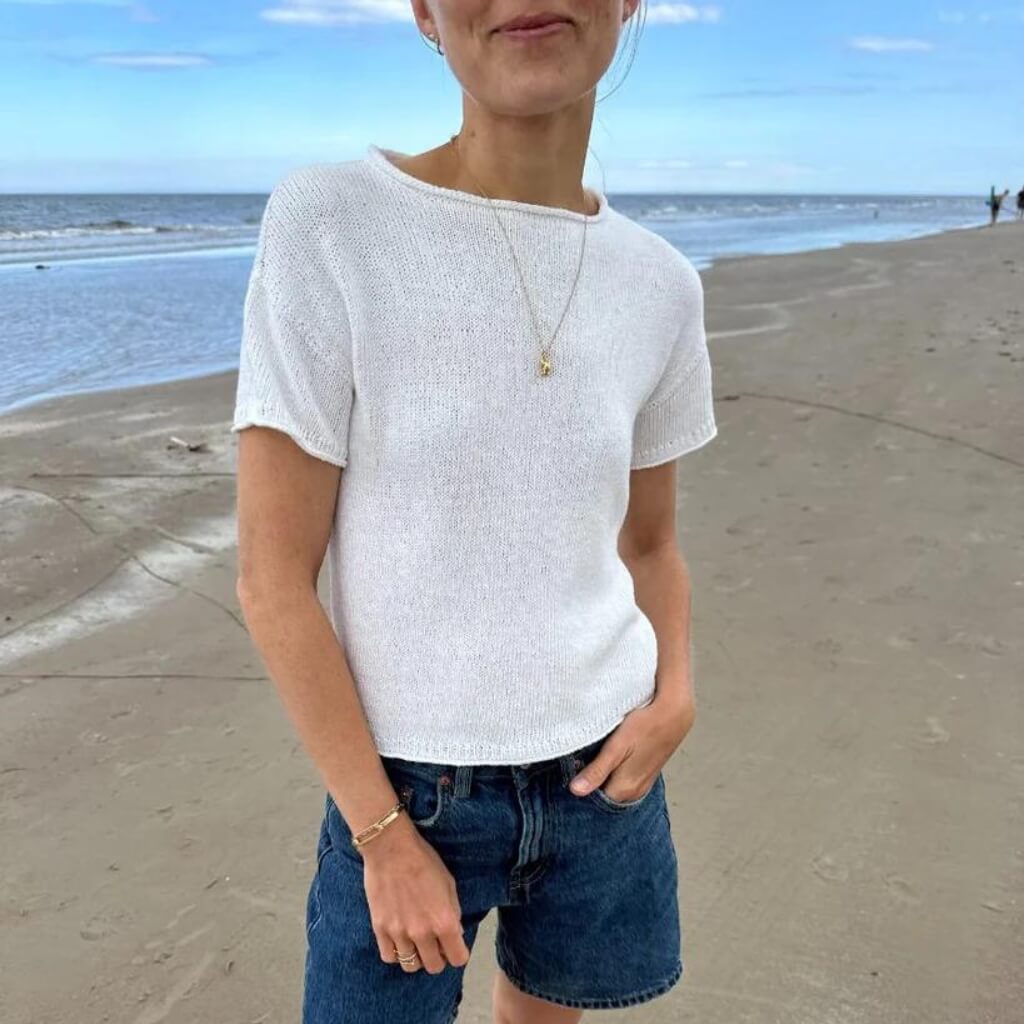 PetiteKnit Pattern Shirt Cloud Tee Strickanleitung - PetiteKnit (Heft) bei bei bei bei Lieblingsgarn