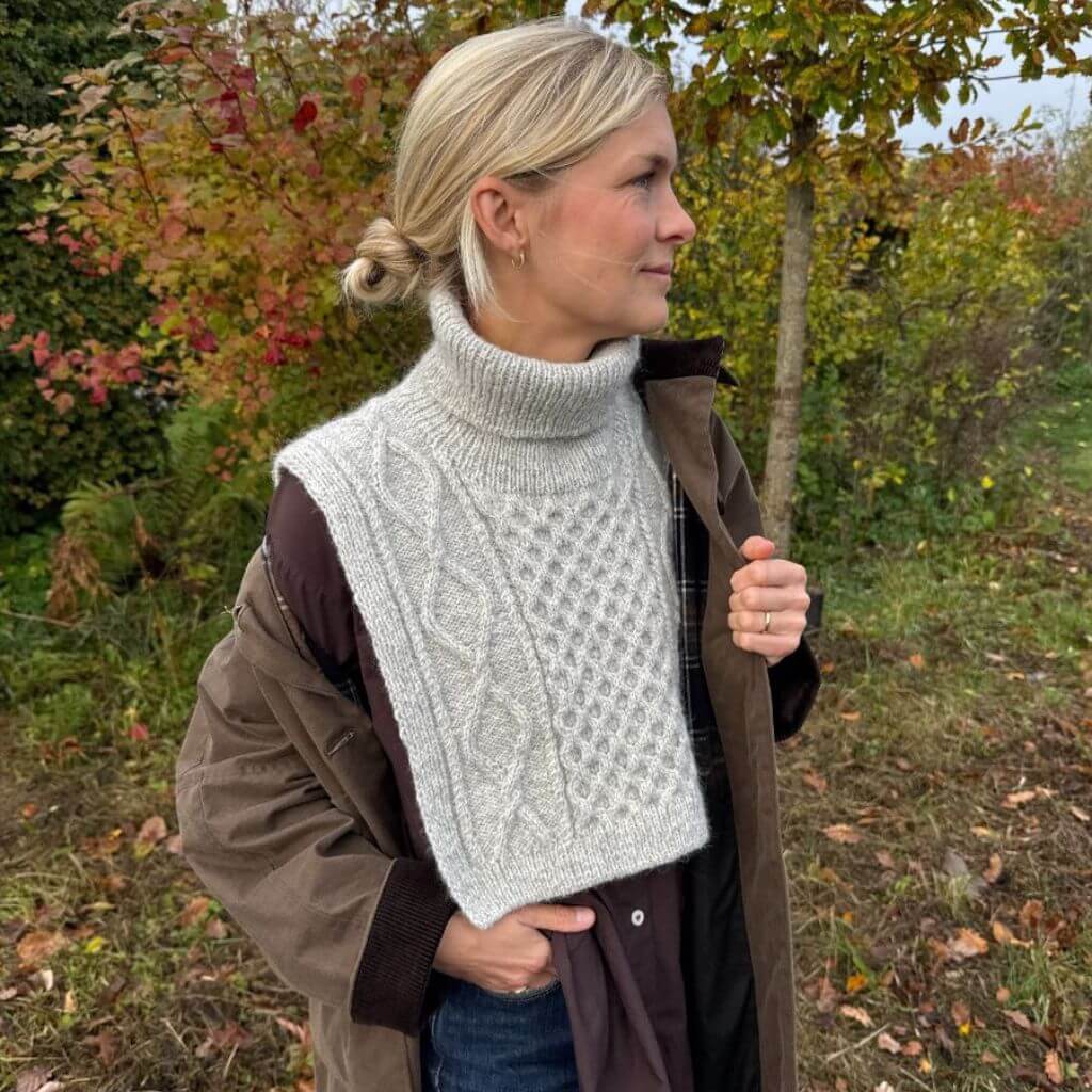 PetiteKnit Dagmar Neck Strickanleitung - PetiteKnit (Heft) bei bei bei bei bei bei bei bei Lieblingsgarn
