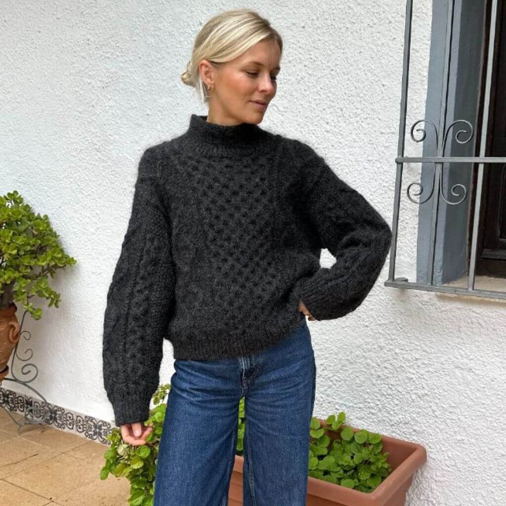 PetiteKnit Dagmar Sweater Strickanleitung - PetiteKnit (Heft) bei bei bei bei Lieblingsgarn