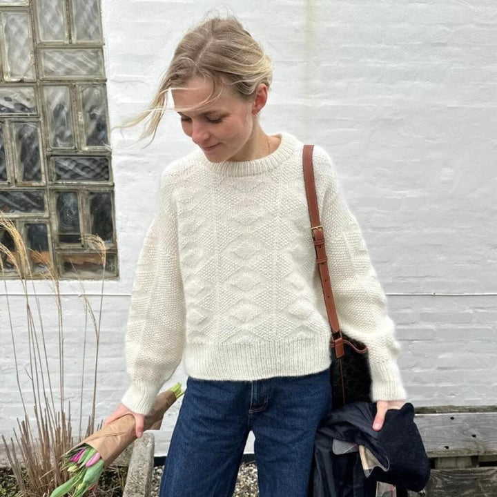 PetiteKnit Pattern Damen Pullover Esther Sweater Strickanleitung - PetiteKnit (Heft) bei bei bei bei Lieblingsgarn