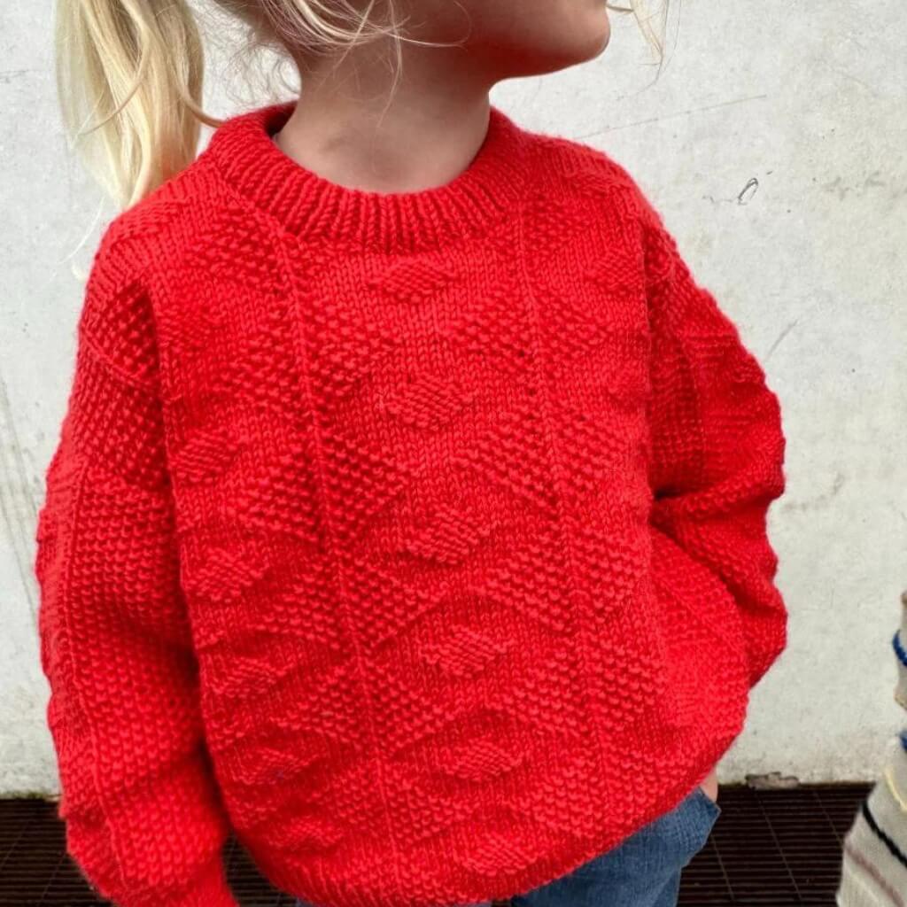 PetiteKnit Pattern Pullover Esther Sweater Junior Strickanleitung - PetiteKnit (Heft) bei bei bei bei Lieblingsgarn