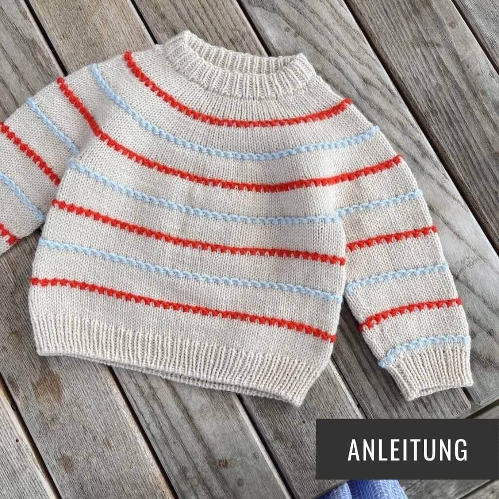 PetiteKnit Pattern Kinder Pullover Festival Sweater Strickanleitung - PetiteKnit (Heft) bei bei bei bei Lieblingsgarn