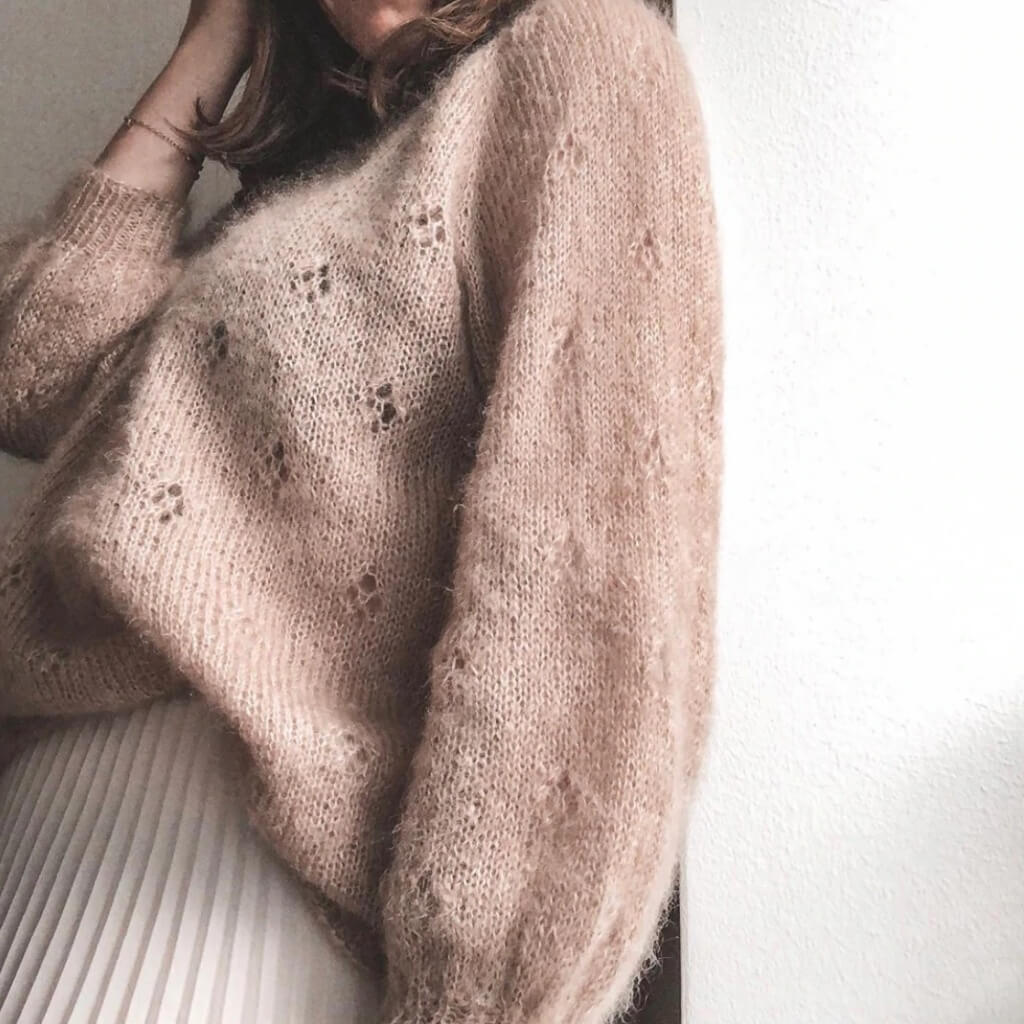 PetiteKnit Pattern Damen Pullover Fortune Sweater Strickanleitung - PetiteKnit (Heft) bei bei bei bei Lieblingsgarn
